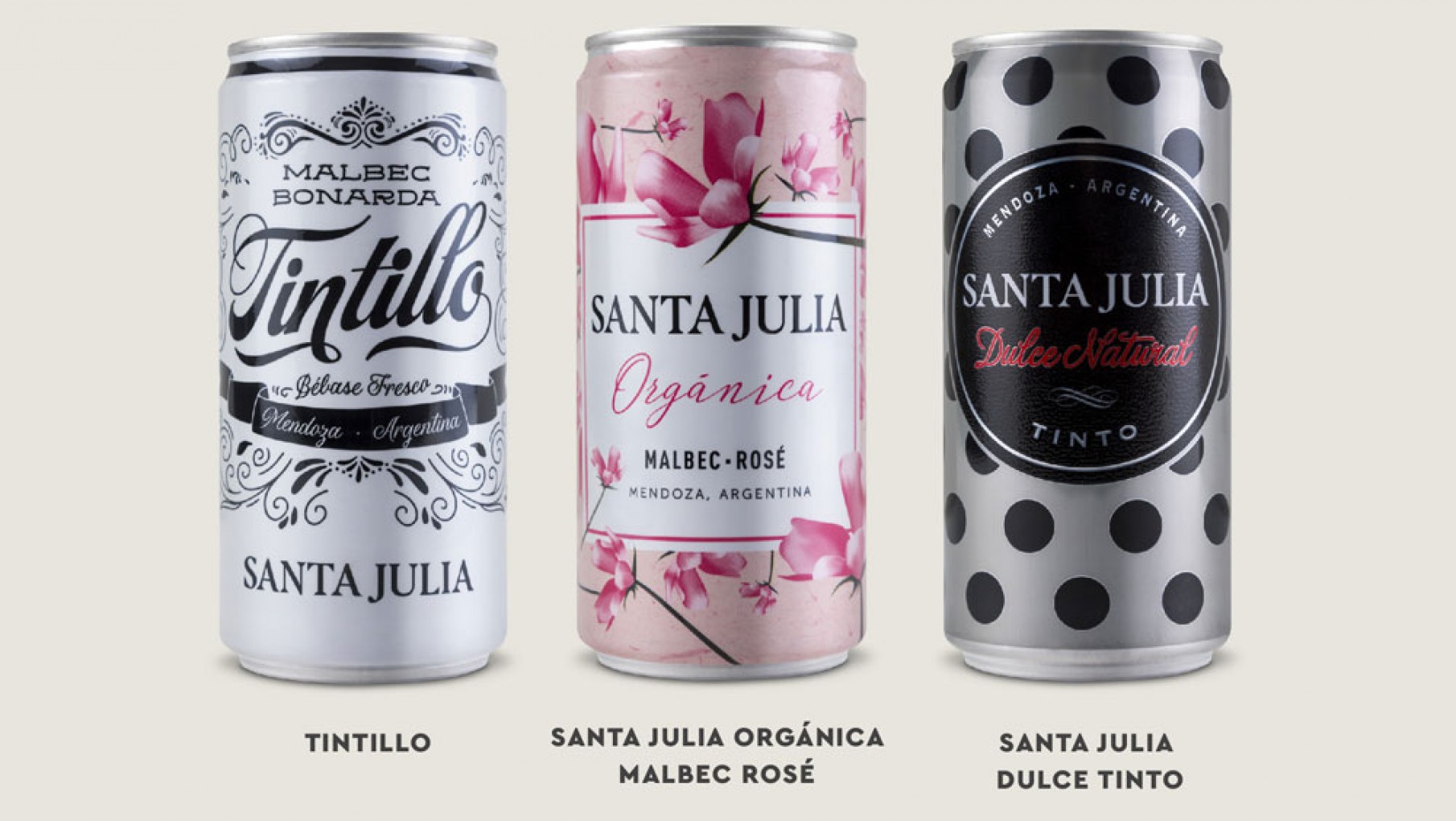BODEGA SANTA JULIA SUMA 3 NUEVOS VINOS EN LATA